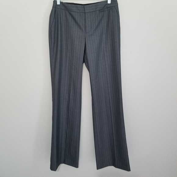NWT Express Gray Editor Flare Leg Career Pant - Picture 3 of 6